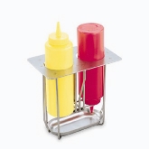 Vollrath Squeeze Bottle Holder, S/S Unit Drops Into 1/9 Size Opening Countertop