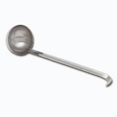 Vollrath Ladle, 1 oz, Solid, S/S w/10" Hooked Handle, 1 3/4" Bowl
