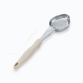 Vollrath, Spoodle, 3 oz, One Piece Heavy Duty, Perforated Oval Bowl, Handle Coded Ivory, S/S