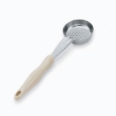 Vollrath, Spoodle, 3 oz, One Piece Heavy Duty, Perforated Round Bowl, Handle Coded Ivory, S/S