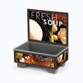 Vollrath Cayenne 72020 Full Size Rethermalizing Model 1220 Soup Merchandiser w/Tuscan Graphics