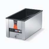 Vollrath Cayenne 4/3 Counter Warmer, S/S Exterior w/Self-Insulating Thermostat Well w/Drain, US Version
