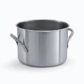 Vollrath Stock Pot, 20 qt, w/o Cover, S/S w/Aluminum Clad Bottom