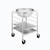Vollrath Mobile Bowl Stand Only w/Tray Slides, S/S