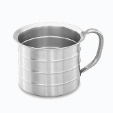 Vollrath Urn Cup, 4 qt, Tubular Handle, 7 1/4" dia., 6 1/8" H, S/S