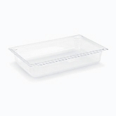 Vollrath, Super Pan Food Pan, Full Size, 6" Deep, Clear, Low-Temp Polycarbonate