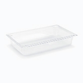 Vollrath, Super Pan Food Pan, Full Size, 8" Deep, Clear, Low-Temp Polycarbonate