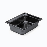 Vollrath, Super Pan Food Pan, 1/2 Size, 4" Deep, Black, High-Temp Plastic