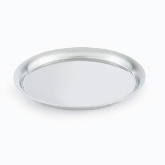 Vollrath Round Tray/Cover, Double Wall Bowl, 7 1/4" dia., S/S, Combination Satin/Mirror Finish