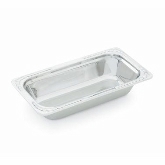 Vollrath, Miramar Decorative Food Pan, 1/3 Size, 1.9 qt, 2 1/2" Deep, 18/8 S/S