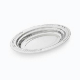 Vollrath, Miramar Decorative Oval Food Pan, 5.40 qt, 4" Deep, S/S