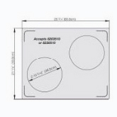 Vollrath Miramar Double Well Template, For 2 Casseroles, Plain S/S