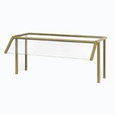 Vollrath, Traditional Breath Guard, Single Sided Buffet w/Top Shelf, Use 3 Well Server