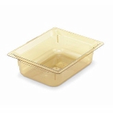 Vollrath, Super Pan 3 Food Pan, 1/2 Size, 8" Deep, High-Temp Amber Plastic