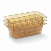 Vollrath, Super Pan 3 Food Pan, 1/3 Size, 6" Deep, High-Temp Amber Plastic