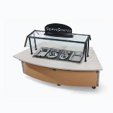 Vollrath Signature Server 2.0, 34" H ADA Rectangular Utility Station Base, 62" L x 32" W