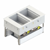 Vollrath Hot/Cold 2 Pan Drop-In Top Mount, Remote Mountable Panel