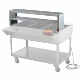 Vollrath Servewell Double Deck Overshelf, 32" L x 10" W x 26" H, S/S