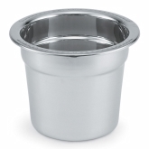 Vollrath, Inset Pan Only, S/S w/Retractable Handles, 7 qt