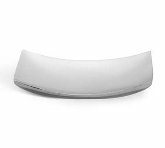 Vollrath, Double Wall Platter, Curved, Polished S/S, 12" x 7"