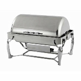 Vollrath Somerville, Fully Retractable Rectangular Chafer, 9 qt, w/Dripless Water Pan