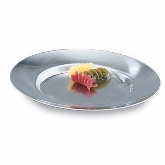 Vollrath Plate, Satin Pewter Finish, 6" dia. S/S