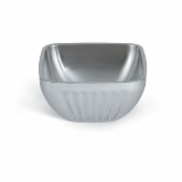 Vollrath Square Double Wall Insulated Serving Bowl, 1.8 qt, S/S