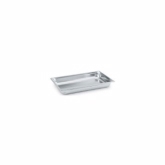Vollrath, Rectangular Water Pan, S/S, Full Size, 9 qt