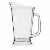 Vollrath Truffex Ii Deluxe Beverage Pitcher, 60 oz, Clear, Polycarbonate, Thumb Grip
