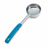 Vollrath, Spoodle, S/S Color Coded w/Teal Grip'N Serve Plastic Handle, 6 oz