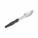 Vollrath, Heavy Duty Spoon, Slotted, w/Black Nylon Ergonomic Handle, 13 13/16"