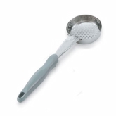 Vollrath Spoodle, 4 oz, Perforated Round Bowl, Handle Coded Gray