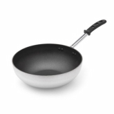 Vollrath Stir Fry, Fry Pan, Aluminum w/Steel Coat x 3 Non-Stick Coating,TriVent Silicone Insulated Handle