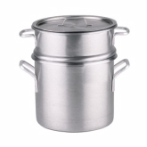 Vollrath Double Boiler, 20 qt, Outside dia. 12 13/16" x 11" Deep, S/S