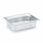 Vollrath, Super Pan 3 Perforated Food Pan, 1/2 Size, 4" Deep, S/S