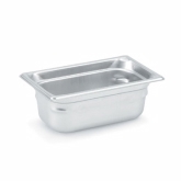 Vollrath, Super Pan 3 Food Pan, 1/4 Size, 4" Deep, S/S