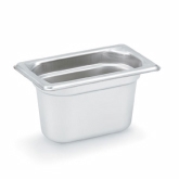 Vollrath, Super Pan 3 Food Pan, 1/9 Size, 4" Deep, S/S