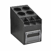 Vollrath, Napkin Dispenser w/Condiment & Flatware Compartments