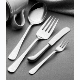 Vollrath 4-Tine Dinner Fork, S/S, 7 1/2" Overall Length, Queen Anne, Satin-Finish Handle