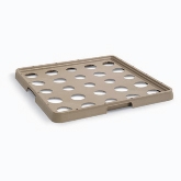 Vollrath Traex Rack-Master Ice Filler, 36 Compartments, 19 3/4" x 19 3/4", 1 7/8" Deep, Beige