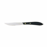 Walco Steak Knife, 4", Plastic Ebony Handle