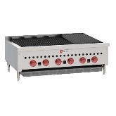 Wolf Range, Charbroiler, 6 Burners, Countertop, Gas, S/S
