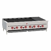 Wolf Range, Charbroiler, 8 Burners, Countertop, Gas, S/S