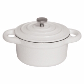 Paderno, Mini Series Dutch Oven, White, 8 1/2 oz