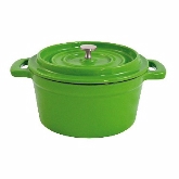 Paderno, Mini Dutch Oven, 29 oz, Green, Cast Iron