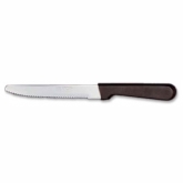 World Tableware, Round Tip Steak Knife, 8 3/4", Black Handle