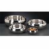 World Tableware, Double-Wall Serving Bowl, 150 oz, Sonoran, Hammered S/S