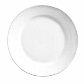 World Tableware, Wide Rim Plate, 7 1/8", Porcelana, Bright White