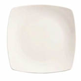 World Tableware, Square Coupe Plate, 12", Porcelana, Bright White