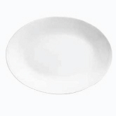 World Tableware, Coupe Platter, 9 3/4" x 7 1/2", Porcelana, Bright White